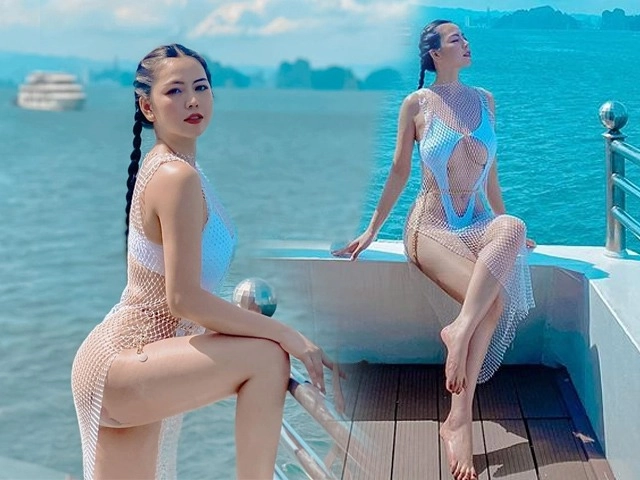 Phương oanh diện đầm body khoe vóc dáng nuột nà vượt xa thời kì đóng quỳnh búp bê - 27
