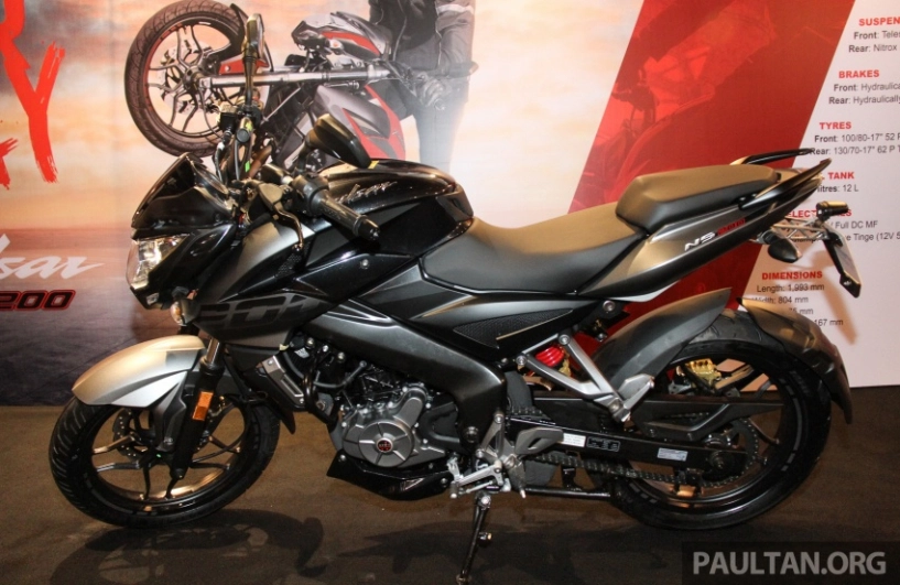 Pulsar ns200 và rs200 ra mắt đông nam á với giá từ 42 triệu - 12