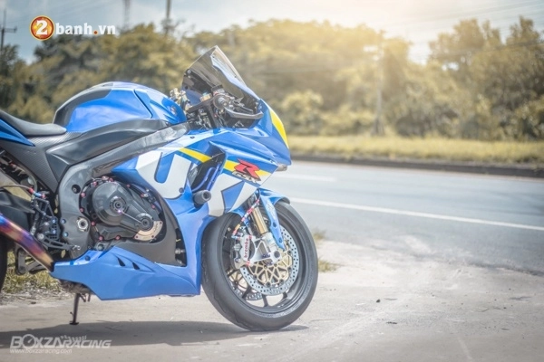 Suzuki gsx-r1000 chú cá heo xanh sành điệu bên đồ hiệu - 15