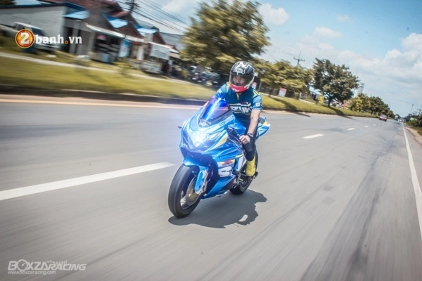 Suzuki gsx-r1000 chú cá heo xanh sành điệu bên đồ hiệu - 18