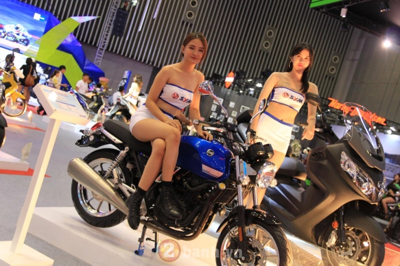 Toàn cảnh gian hàng sym ở vietnam motorcycle show 2017 - 1