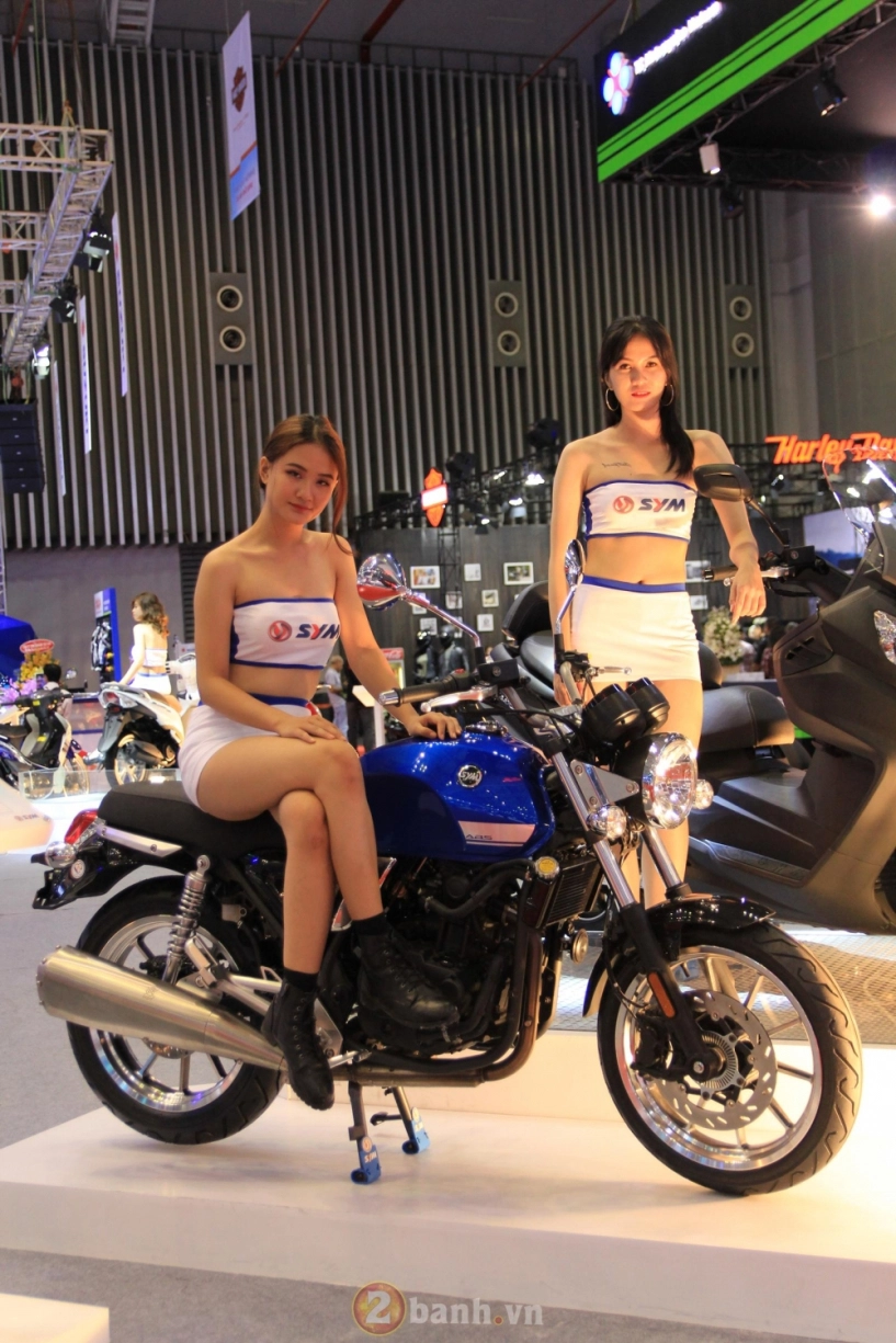 Toàn cảnh gian hàng sym ở vietnam motorcycle show 2017 - 22