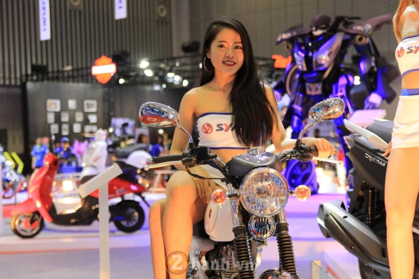 Toàn cảnh gian hàng sym ở vietnam motorcycle show 2017 - 24