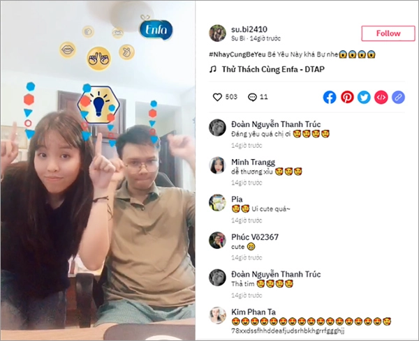 Trend mới siêu hot trên tik tok giúp bố mẹ gắn kết hơn với bé yêu - 3