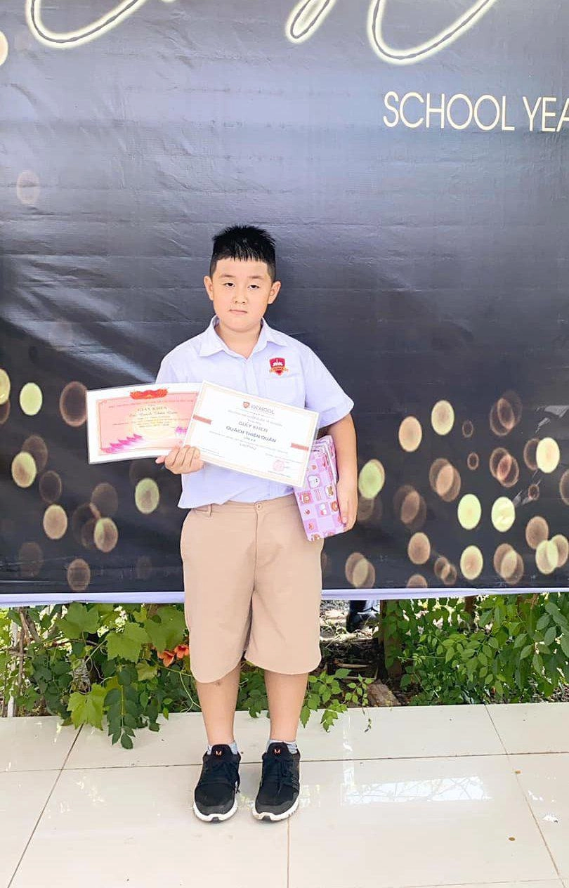 Từ quê lên con trai lê phương đi khai giảng sung sướng cùng trường quốc tế với hồ văn cường - 2