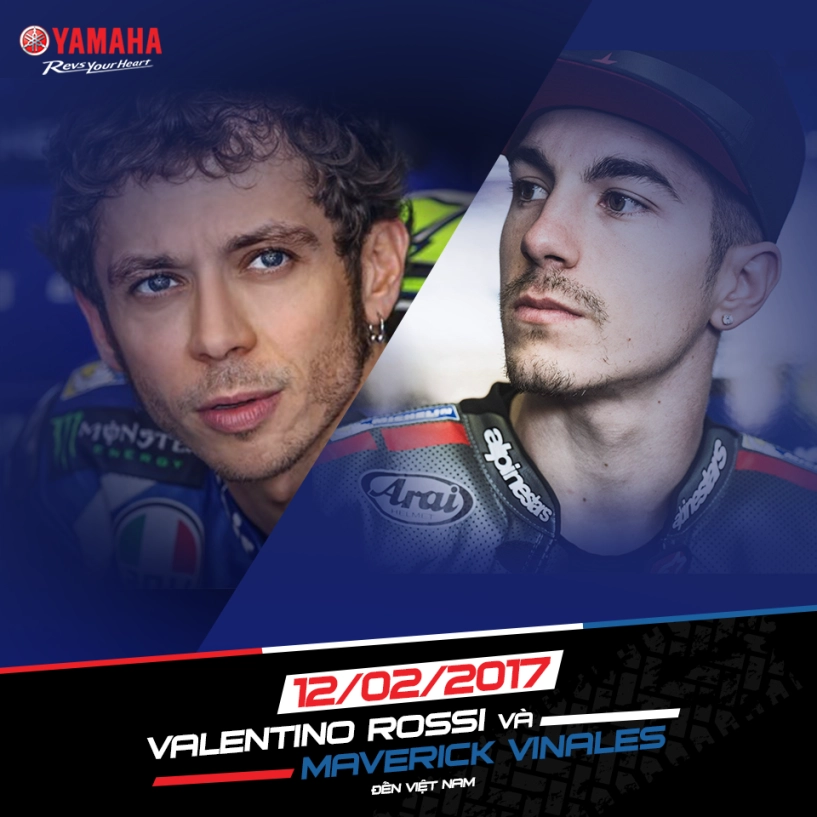 Valentino rossi và maverick vinales đến dự chuỗi sự kiện sắp tới của yamaha - 5