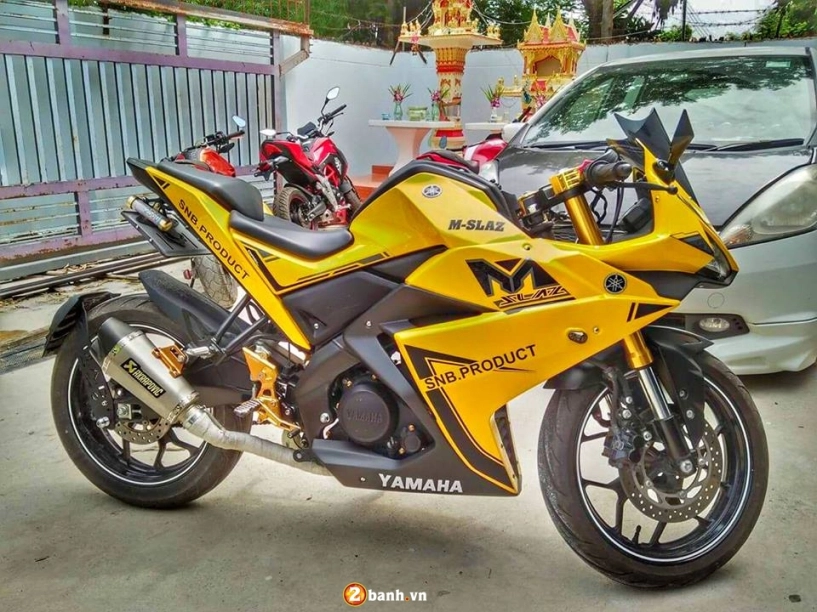 Yamaha m-slaz lột xác với phong cách cbr150 của nước bạn - 3