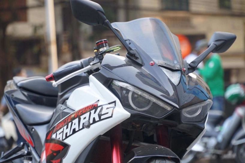 Yamaha r25 ngầu và thể thao hơn trong bộ cánh shark - 3