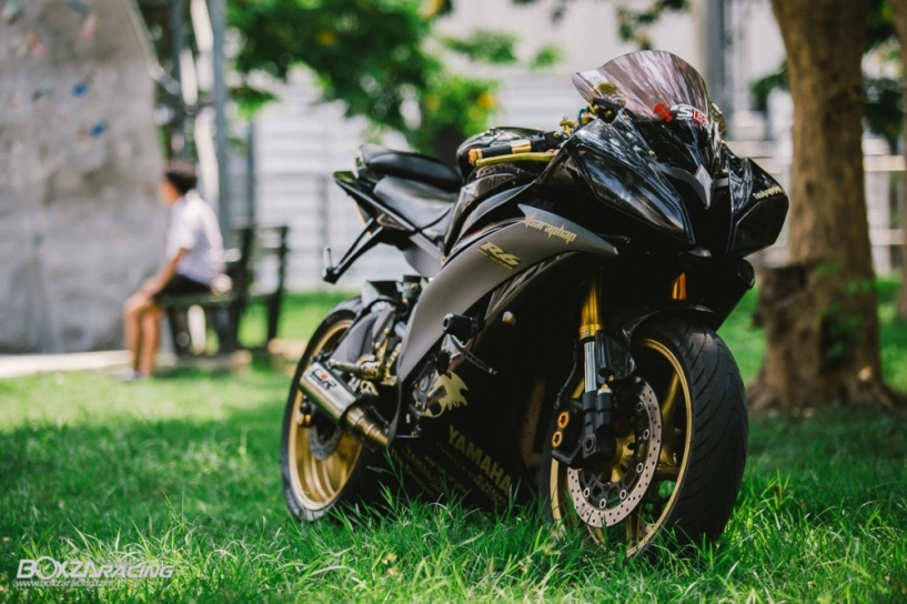 Yamaha r6 super black show cùng chủ xe - 2