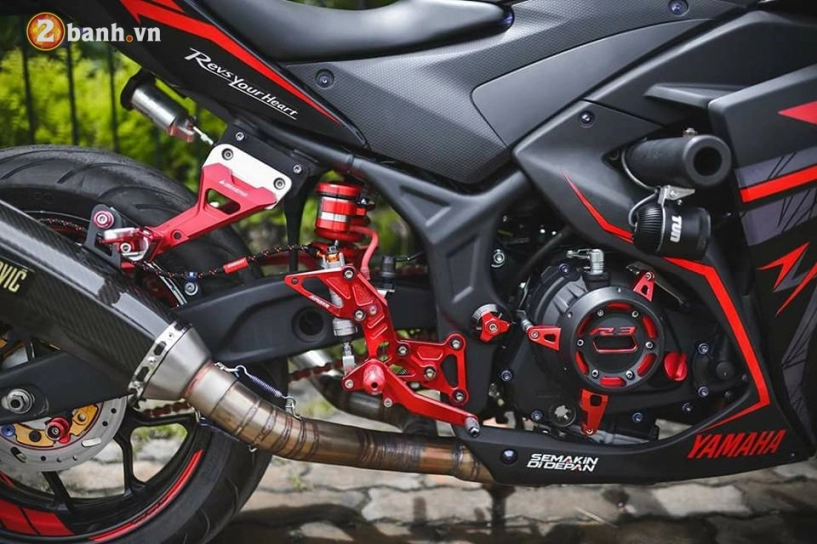 Yamaha yzf-r3 hoàn thiện trong bản độ full option của biker việt - 12