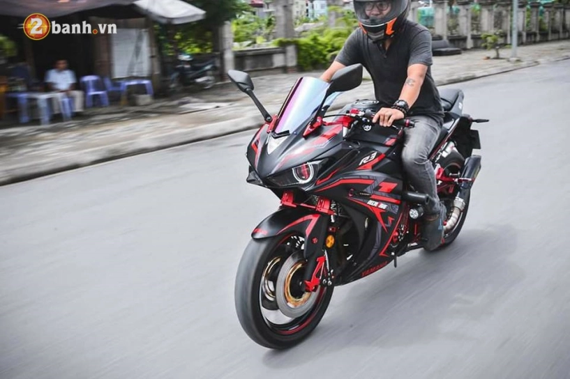 Yamaha yzf-r3 hoàn thiện trong bản độ full option của biker việt - 16