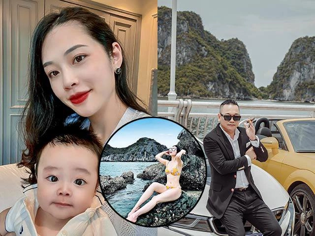 Á hậu kém 16 tuổi nõn nà khiến shark hưng ký thoả thuận vợ chồng làm mẹ kế 2 con - 10