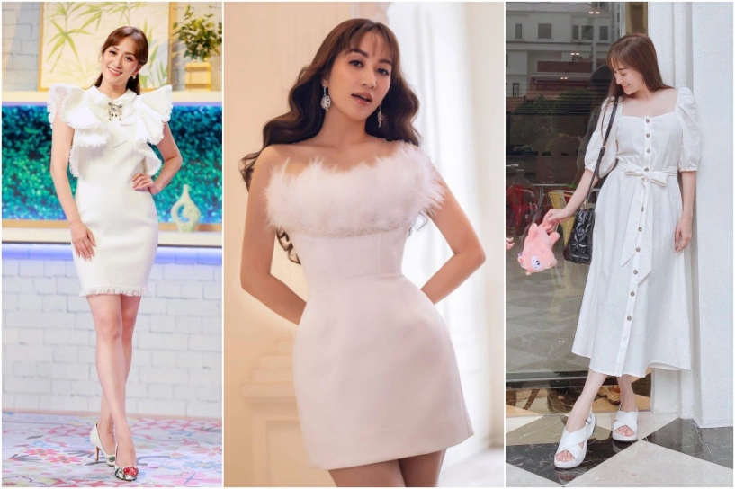 Áo trắng mỏng tang muôn đời làm khó sao việt riêng khánh thi khoe ngực đầy vẫn đẹp tinh tế - 9