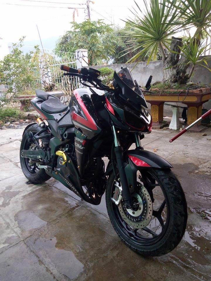 Bất ngờ với chiếc kawasaki bajaj pulsar 200ns độ phong cách z1000 - 2