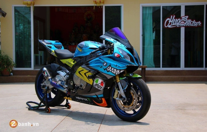 Bmw s1000rr con cá mập đầy quyền lực và phong cách - 2