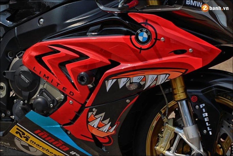 Bmw s1000rr độ cặp đôi cá mập sát thủ trên cạn - 4