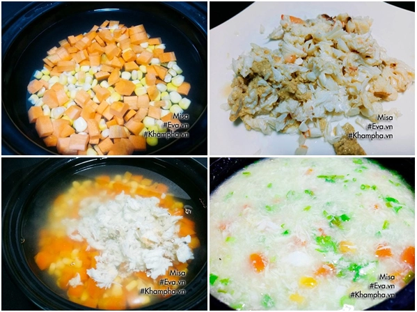 Cách nấu súp cua ngon đơn giản tại nhà không bị chảy nước - 9