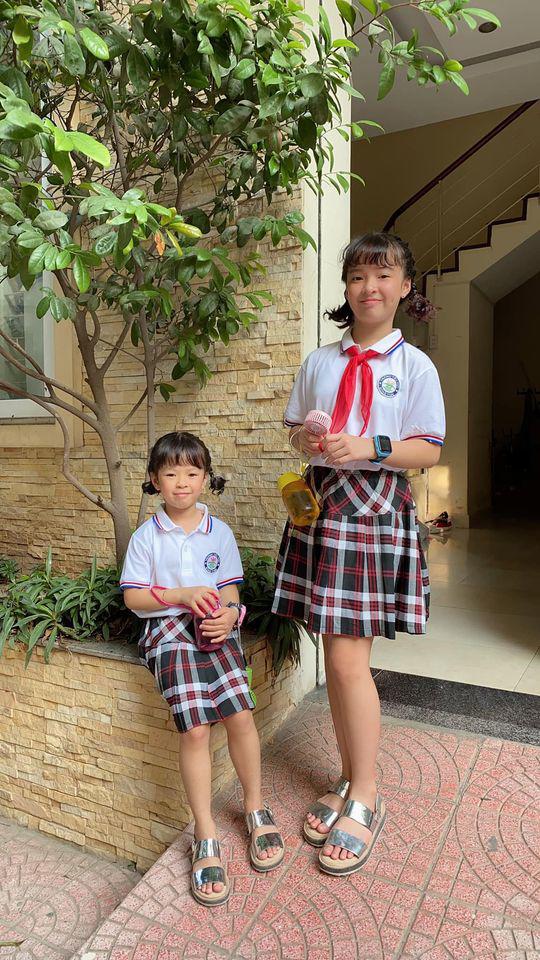Đưa con đi khai giảng dân tình để ý nhiều sao việt đại gia cho con học trường bình dân - 5