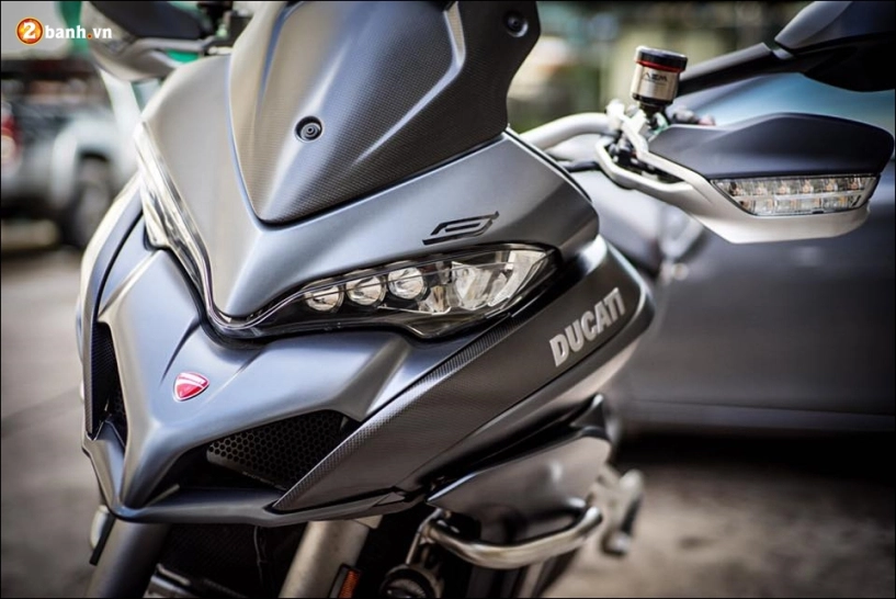 Ducati multistrada 1200 s độ- gã khổng lồ đầy chất chơi từ công nghệ sợi carbon - 3