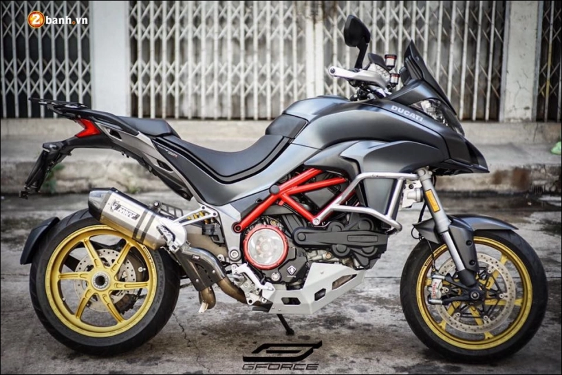 Ducati multistrada 1200 s độ- gã khổng lồ đầy chất chơi từ công nghệ sợi carbon - 4