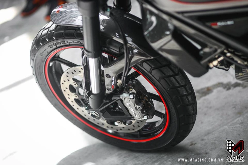 Ducati scrambler đẹp tinh tế từ nguyên liệu titanium - 3