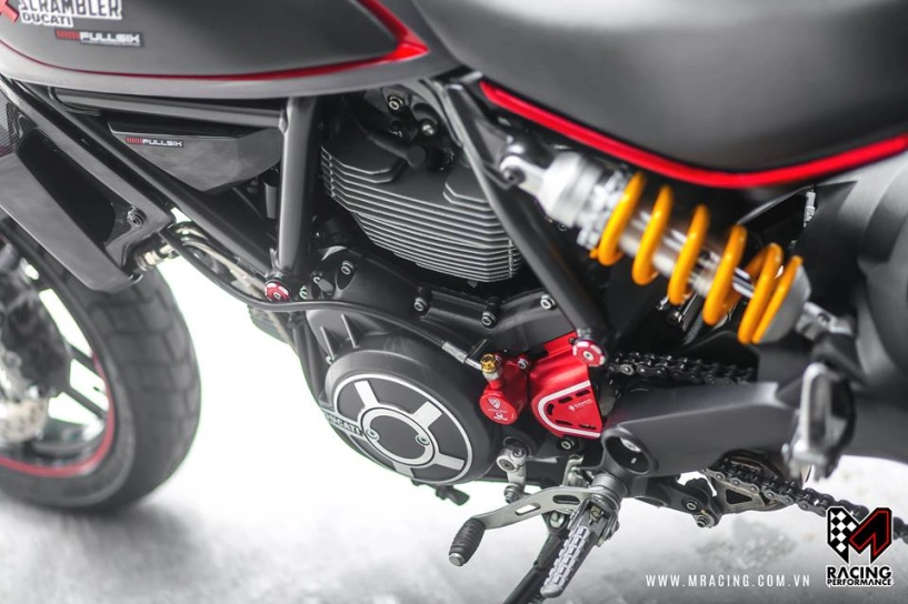 Ducati scrambler đẹp tinh tế từ nguyên liệu titanium - 6