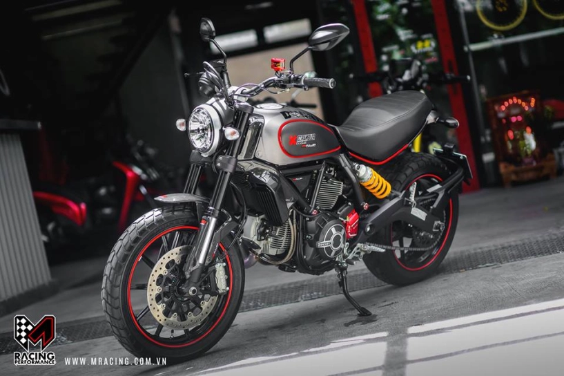 Ducati scrambler đẹp tinh tế từ nguyên liệu titanium - 7