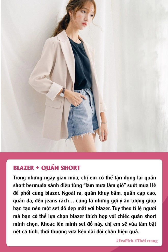 Đừng để đến thurồi mà style vẫn nhạt nàng nắm ngay7 công thức mặc đẹp với blazer là đủ - 2