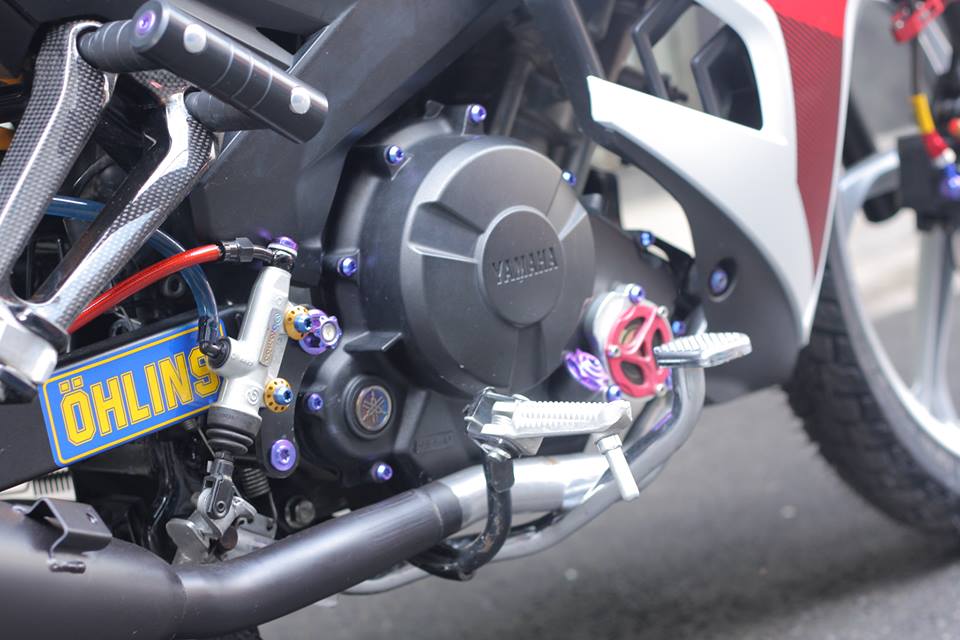 Exciter 150cc nhiều đồ chơi siêu cứng phá cách của biker sài gòn - 13