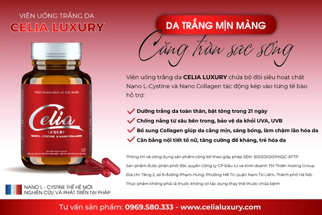 Giải pháp làm trắng da thế hệ mới celia luxury - da căng bóng sáng khỏe từ bên trong - 3