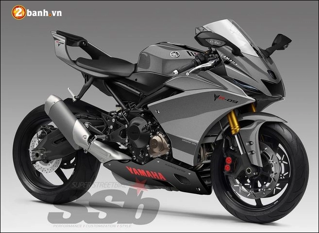 Hé lộ yamaha r-09 concept 2018 sportbike sở hữu động cơ 3 xy lanh - 1