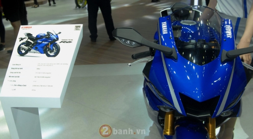 Hình ảnh chi tiết yamaha yzf-r6 2017 đầu tiên tại việt nam - 7