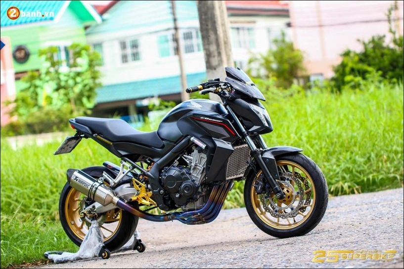 Honda cb650f độ tinh tế qua công nghệ đồ chơi titanium - 16