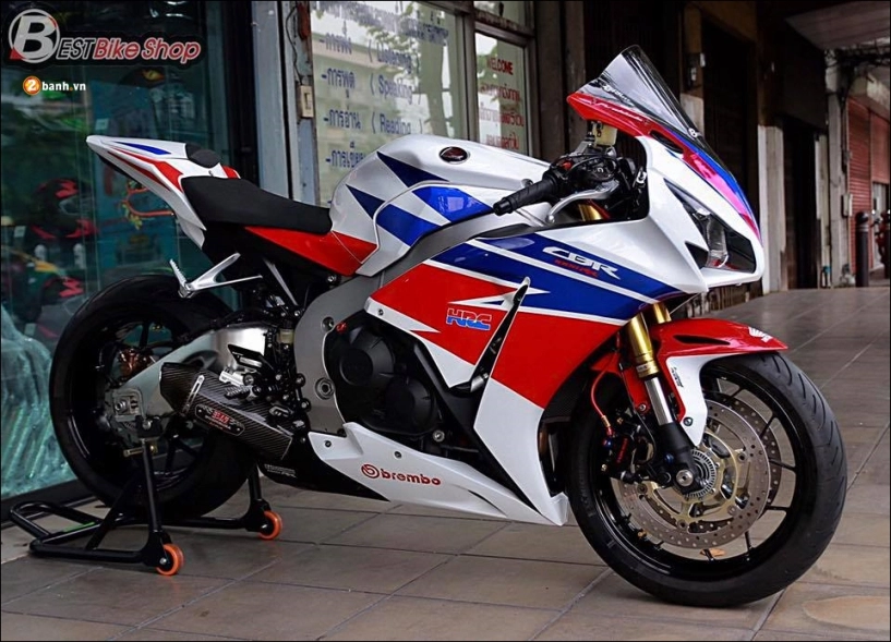 Honda cbr1000rr fireblade hrc độ phiên bản bước ra từ đường đua - 6