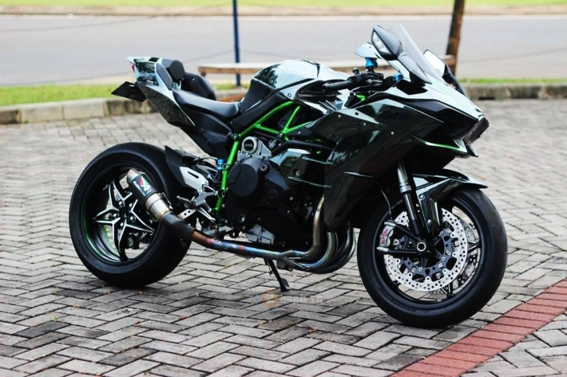 Kawasaki h2 độ bô nhức nách người nghe - 1