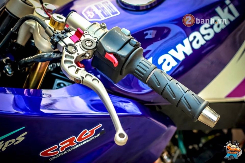 Kawasaki kips 150 độ đơn giản tạo điểm nhấn của biker nước bạn - 4