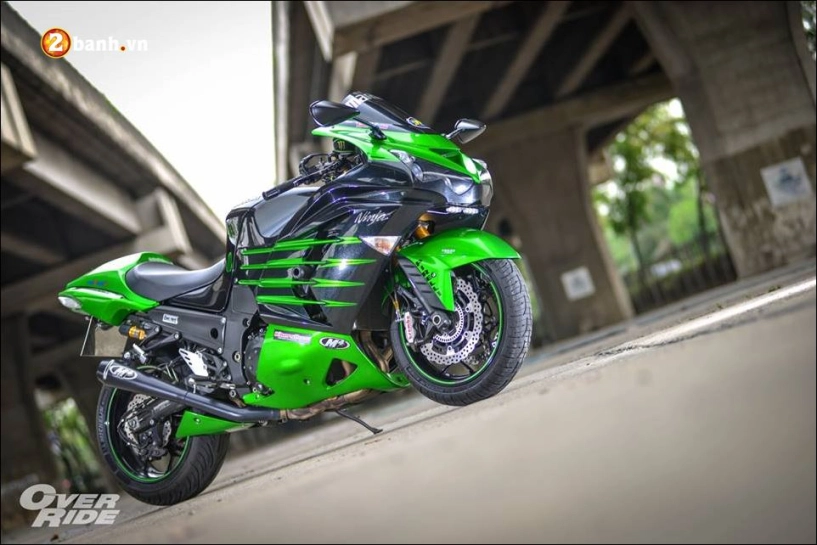 Kawasaki ninja zx-14r vẻ đẹp từ đối thủ trực tiếp thần gió hayabusa - 19