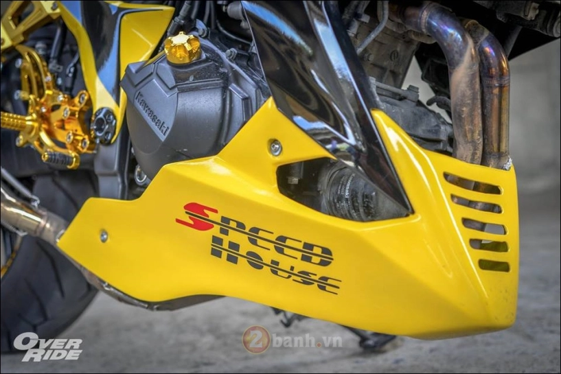 Kawasaki z300 độ nổi loạn cùng phong cách monster yellow - 8