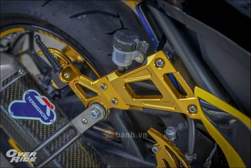 Kawasaki z300 độ nổi loạn cùng phong cách monster yellow - 9