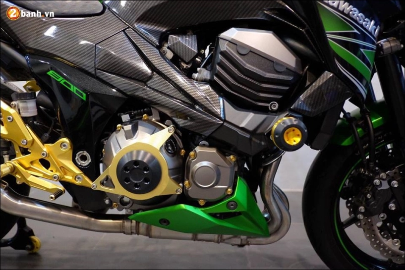 Kawasaki z800 độ đơn giản đầy tinh tế từ biker thái - 5