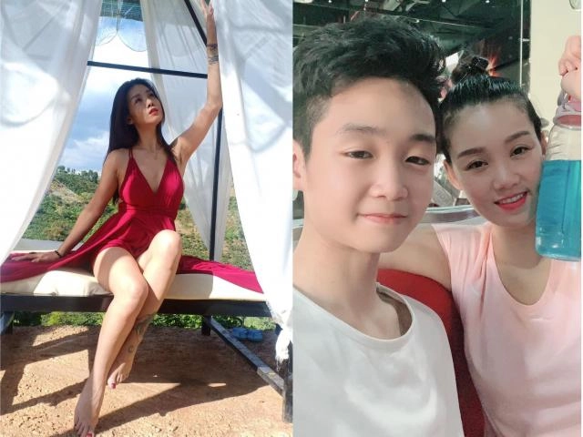 Mẹ đơn thân u40 trẻ mơn mởn đi bên cạnh con trai nhiều người hỏi chị lái máy bay à - 12