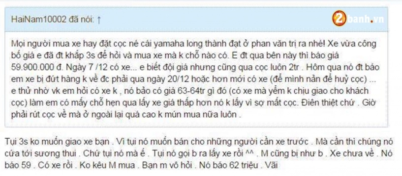 Người tiêu dùng bức xúc khi mua nvx 155 liệu yamaha sẽ lại thất bại - 2