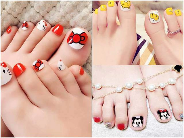 Những mẫu nail chân đẹp đơn giản nhẹ nhàng dẫn đầu xu hướng hiện nay - 21