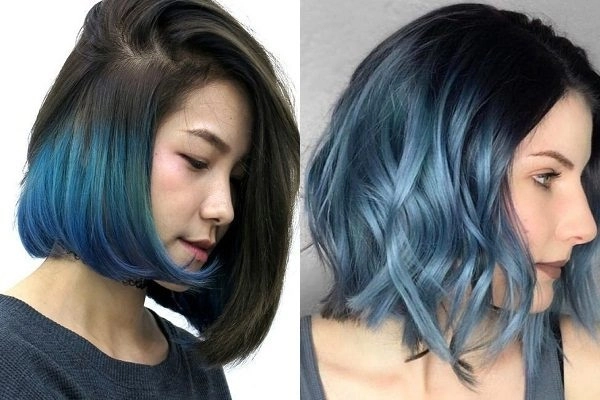 Những màu tóc xanh rêu đẹp ấn tượng phù hợp với mọi gương mặt - 6