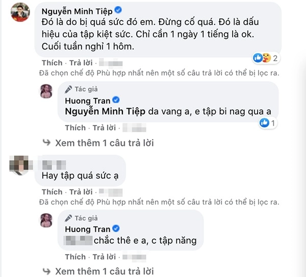 Tập gym để giữ dáng vợ cũ việt anh lên mạng xã hội than trời vì gặp triệu chứng lạ - 4