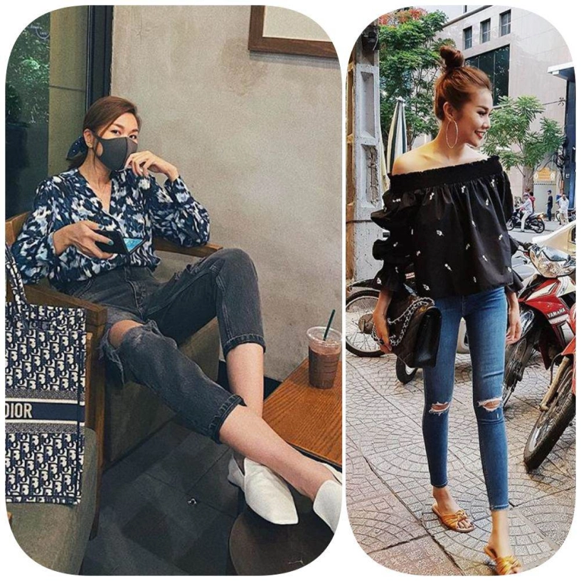 Thanh hằng diện áo blouse trong suốt bí quyết mới cho các nàng công sở là đây - 7