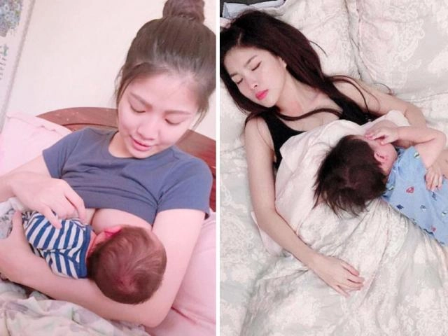 Đang học online nữ sinh viên xin tắt camera để cho con bú nhưng thầy giáo từ chối - 4