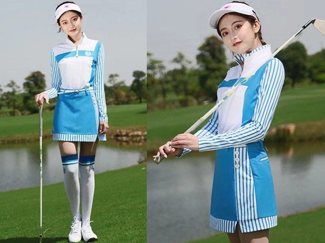 Thời trang sân golf của các mỹ nhân v-biz cùng 1 công thức nhưng mỗi người mỗi vẻ - 17