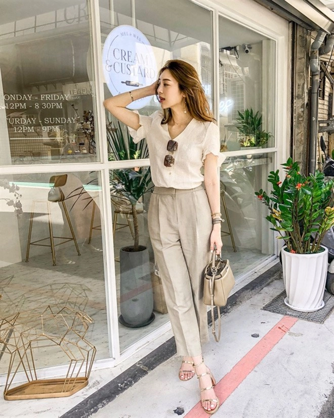 Trang phục màu nude hại đời sao việt từ streetstyle đến sân khấu mặc cũng như không - 14