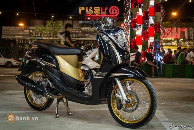 Yamaha fino với bản độ nghìn đô đầy ấn tượng của biker thái lan - 2